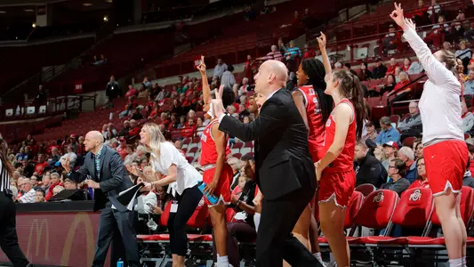 WBB Bench Celebration