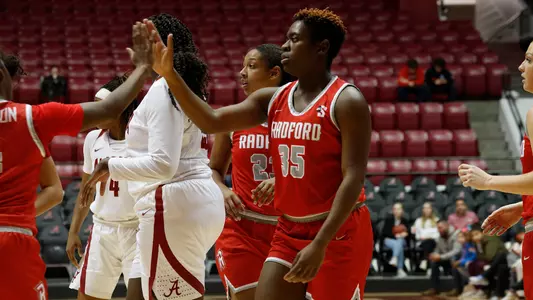 Amele getting high five at Alabama