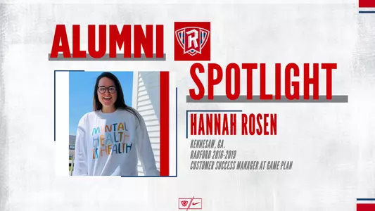 Hannah Rosen alumni spotlight graphic