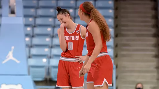 Tina and Rachel laughing at Chapel Hill 20-21
