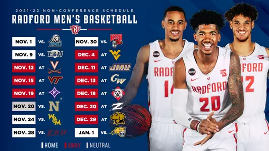 2021-22 MBB Non-Conf Schedule