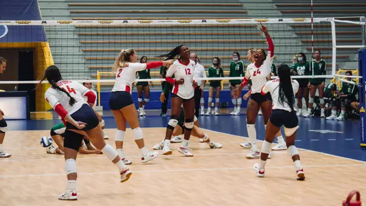 Volleyball Celebrating