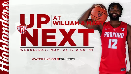 MBB Up Next at William & Mary