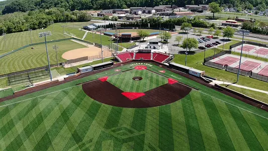 Baseball Stadium Aerial View