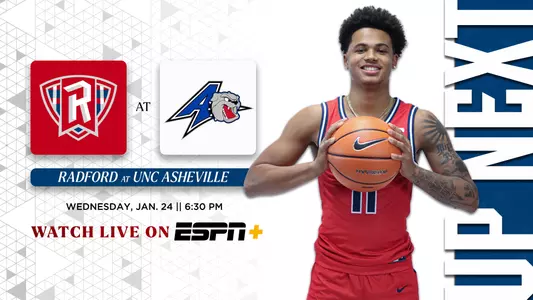 MBB at UNC Asheville Up Next Graphic