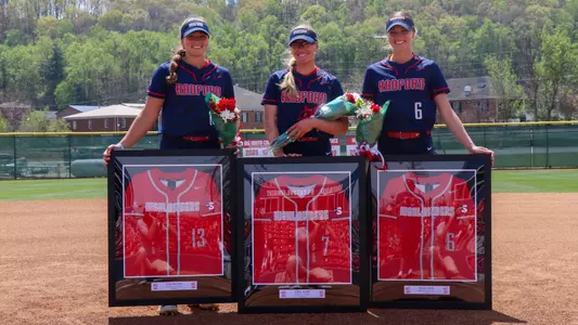 Rachel,Emily,Cassi Senior Day