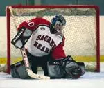 Men's Ice Hockey Blanks Army, 2-0 Image