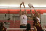 SHU Volleyball Outlasts Quinnipiac in Five Games; Fall to FDU in Nightcap Image