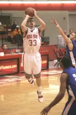 Men's Hoop Snuffs Out Red Flash, 65-54 Image