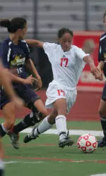 Dupee's Two Goals Clinch Pioneers First Win Image