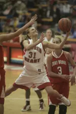 Pape's Double Double Lifts Sacred Heart Over Monmouth, 60-51 Image