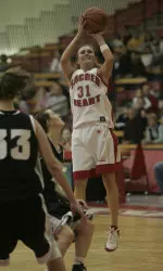 Pape and Walker's Matching Double Dips Lift SHU over Robert Morris, 72-54 Image