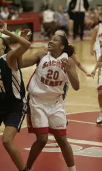 Pioneers Grind Out 60-53 NEC Win at Home Over Fairleigh Dickinson Image