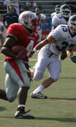 SHU's Jason Payne Rushes for 123 yards in 49-8 Loss to Monmouth Image