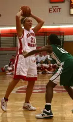 Pioneers Head to CCSU in NEC Tilt Image