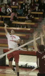 SHU Volleyball Falls to NYU, 3-0 Image