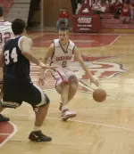 Men's Basketball Advances to NEC Title Game, 83-69 Image