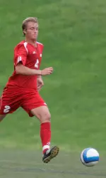 Men's Soccer Falls to Providence in Season Opener, 2-1, in Double OT Image