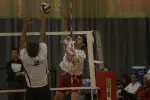 Men's Volleyball Swept By NYU Image