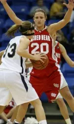 Sowinski Nets 20 as SHU Pioneers Tame Quinnipiac Bobcats, 69-57 Image