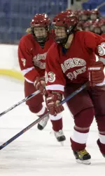 Pioneers Give Holy Cross Early Scare in Home Opener Image