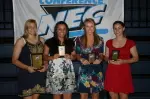 Russell Named First Team All-NEC, Luckie and London Claim Coach of the Year Honors Image