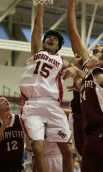 Men's Basketball Stumbles at Central Connecticut, 88-65 Image