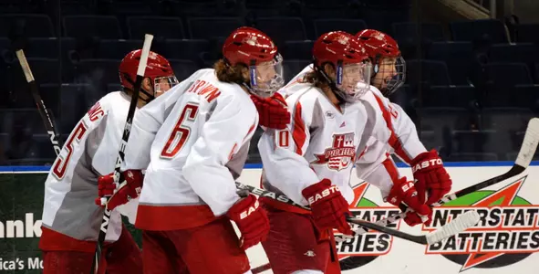 Colonials Score Late Third-Period Goal, Pioneers Settle For 4-4 Tie Image