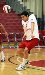 Men's Volleyball Falls in Three to Endicott Image