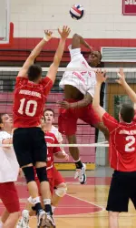 Men's Volleyball Takes Down New Paltz in Three Image