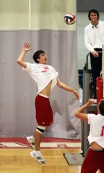 Men's Volleyball Defeats NYU, 3-1 Image