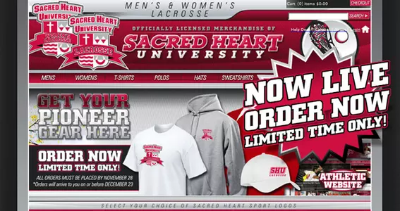 SHU Women's Lacrosse Fan Shop Open for the Holidays! Image
