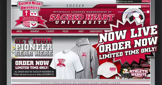 SHU Men's Soccer Fan Shop Open for the Holidays! Image