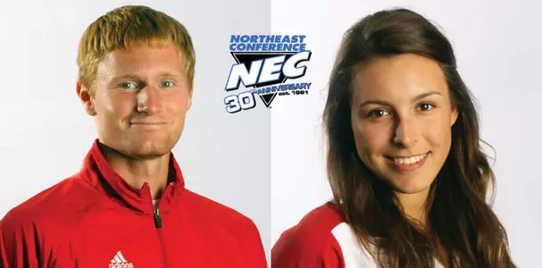 SHU's Kasyanov and Kaldan Win NEC Tennis Awards Image