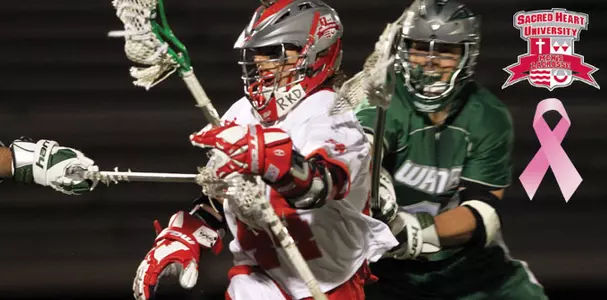 Men's Lacrosse Hosts the Mount on Breast Cancer Awareness Day Image