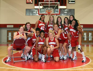 Women's Basketball Playing for Third NEC Championship on Sunday Image