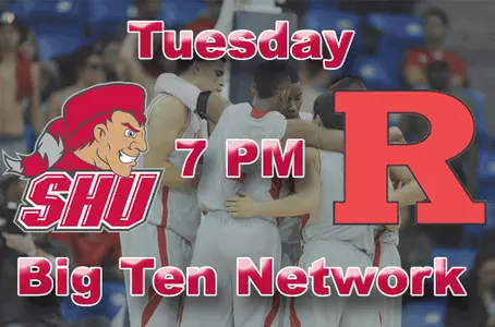 SHU Travels to Rutgers Tuesday for 7 PM Tip on Big Ten Network Image