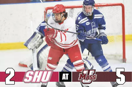 Pioneers Fall at UMass 5-2 Image