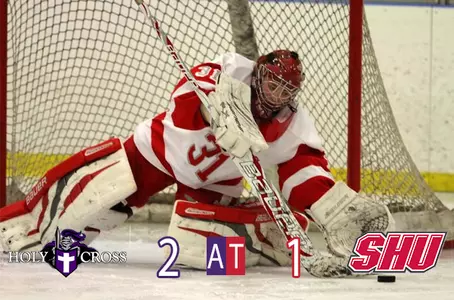 Pioneers Score in Third; Drop Home-Opener to Holy Cross 2-1 Image