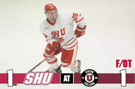 Brightbill's Late Goal Gets SHU A Season-Opening Tie At Union Image