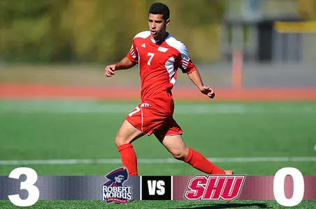 Pioneers Fall 3-0 At Robert Morris In NEC Opener Image