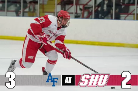 Air Force Rallies Past Sacred Heart 3-2 Image