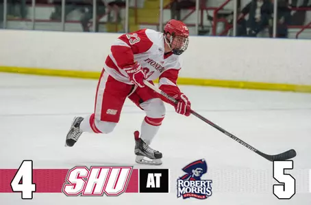 Late Goal Pushes Robert Morris Past Sacred Heart 5-4 Image