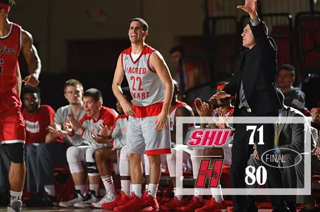 SHU's Second Half Surge Falls Short in 80-71 Loss at Hartford Image