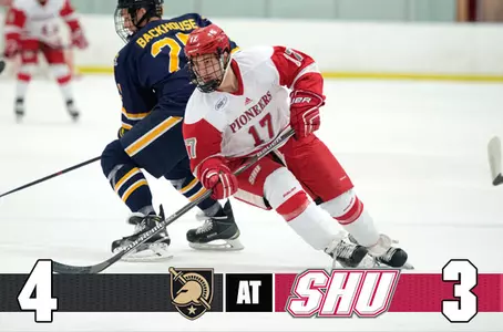 Last Minute Goal Pushes Army West Point Past SHU Image