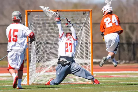 Men's Lacrosse Falls On Senior Day To Saint Joseph's 13-8 Image