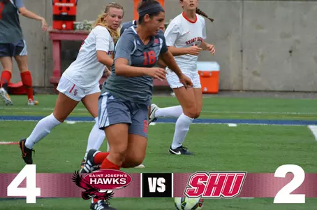 Pioneers' Rally Comes Up Short Against Saint Joseph's Image