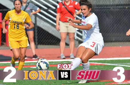 Cosmedy's Double Gets SHU Past Iona In Overtime Image