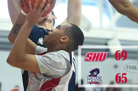 Pioneers Thwart Robert Morris Comeback for 69-65 Conference Opening Win Image