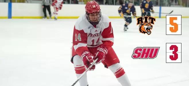 Pioneers' Rally Falls Short In 5-3 Loss To RIT Sunday Image